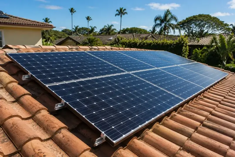 Installation de panneaux solaires à Chauvigné